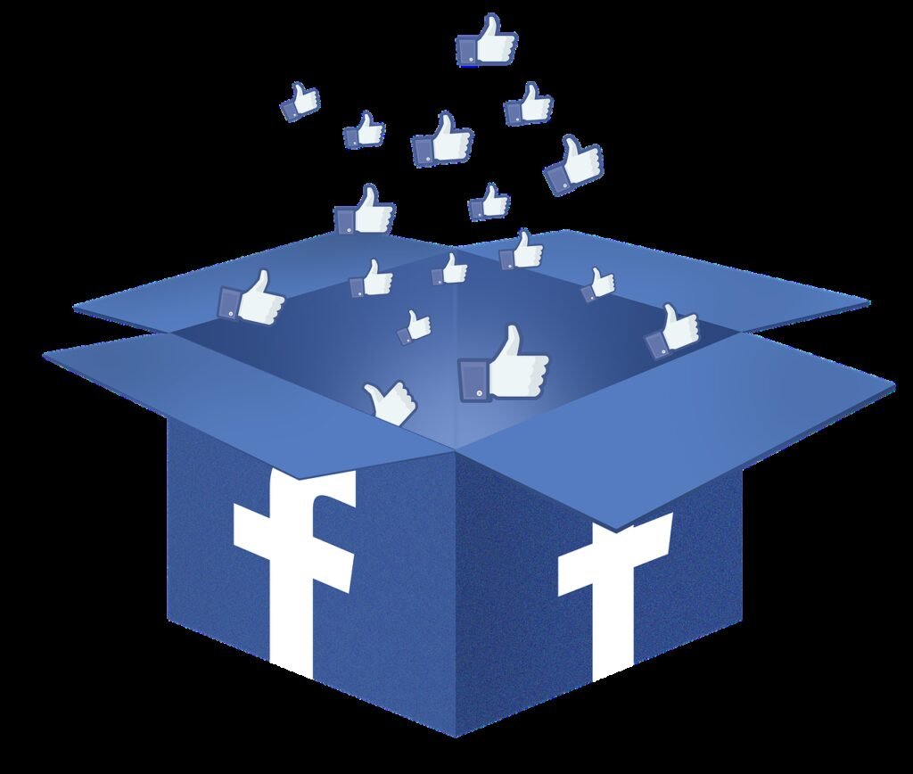 facebook box, facebook, like